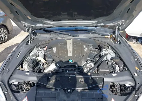 2013 BMW 650I Gran Coupe xDrive из США, поврежденный, VIN WBA6B4C52DDG67914